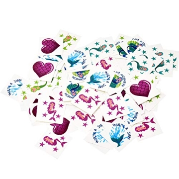 Mermaid Party Favors Kit for Kids Birthday and Events