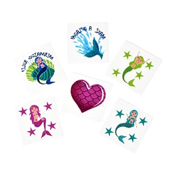 Mermaid Party Favors Kit for Kids Birthday and Events