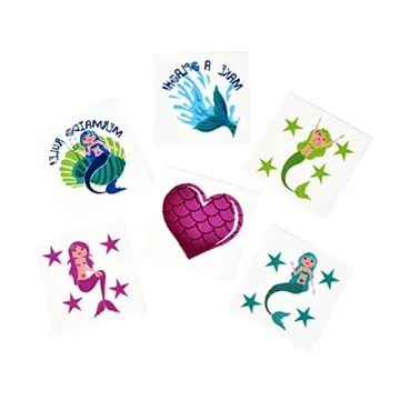 Mermaid Party Favors Kit for Kids Birthday and Events