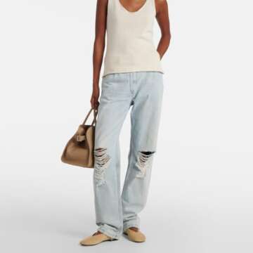 Suede Ballet Flats for Women Stylish Slip On Shoes