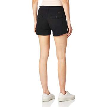 Unionbay Women's Darcy Stretch 5" Inseam Short, Black, 11