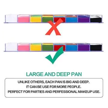 UCANBE Athena Face Body Painting Kit - 20 Color Palette