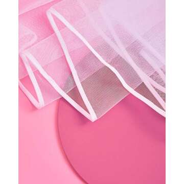 xo, Fetti Bridal Veil | Bachelorette Party Decorations, Bride To Be Gift, Bridal Shower, Wedding