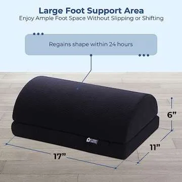 Adjustable Foot Rest Cushion for Ultimate Comfort