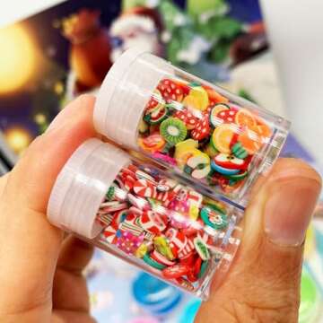 PANSHAN 2024 Fidget Advent Calendar – 24 Days of Crystal Slime Christmas Countdown Toys | Fun Holiday Gift Set Party Favors for Kids Ages 3+ | Perfect Xmas Surprise for Boys and Girls