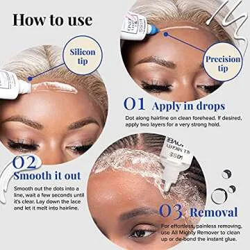 All Mighty Bond Lace Front Wig Glue - Instant Hold