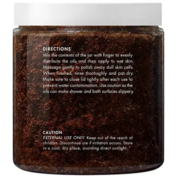 MAJESTIC PURE Coffee Scrub - Natural Exfoliating Body Treatment