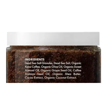 MAJESTIC PURE Coffee Scrub - Natural Exfoliating Body Treatment