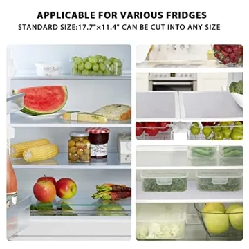 Aiosscd Refrigerator Mats for Home & Kitchen Organization