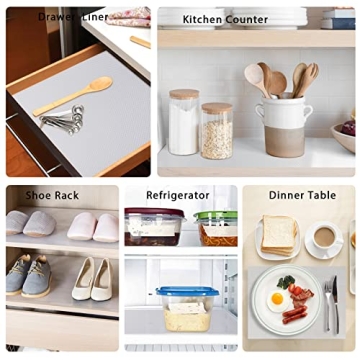 Aiosscd Refrigerator Mats for Home & Kitchen Organization