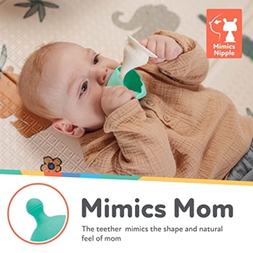 Nuby Super Soft Silicone Teether Ideal for Baby Teething