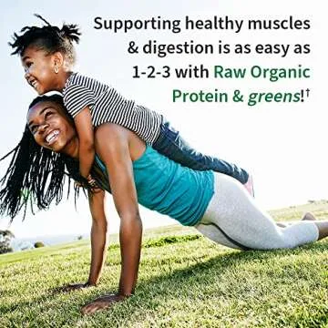 Garden of Life Raw Organic Protein & Greens Lightly Sweet, Vegan Protein Powder for Women and Men, P...