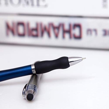 Stylish Medium Point Touch Screen Stylus Pens Set with Grip