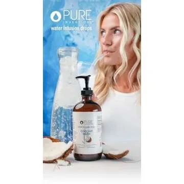 Pure Inventions - Water Infusion Drops - Coconut Water, 30 servings, 1oz Bottle (Package May Vary)