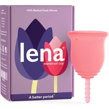 Lena Menstrual Cups, Reusable Period Cup, Tampons,Period Underwear and Menstrual Pads Alternative, F...
