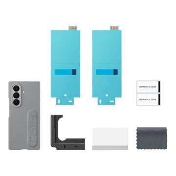 Samsung Galaxy Z Fold7 Silicone Phone Case with Stand