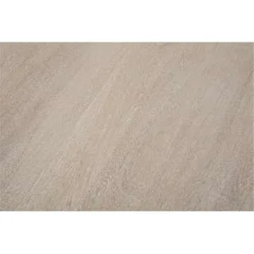 Kosas Home Beau 40x40 Round Mahogany Wood Coffee Table in Sand Brown