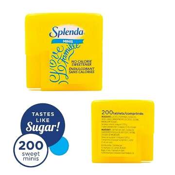 SPLENDA Mini Dissolvable Sweetener Tablets, 200 Count