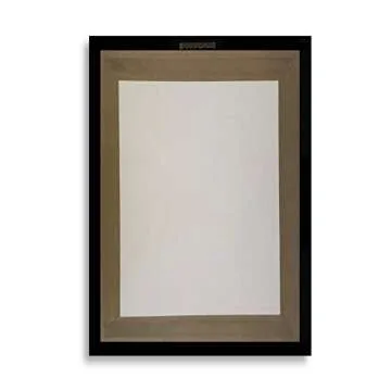 Wynwood Studio Transportation Framed Wall Art Prints 'Sail and Rigging 1864 Chalkboard' Boats and Yachts Home Décor, 13" x 19", Blue, White