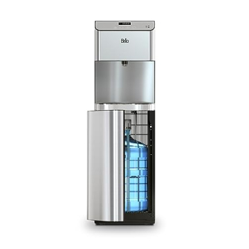 Brio Moderna Bottom Load Water Cooler Dispenser - Tri-Temp & Self-Cleaning