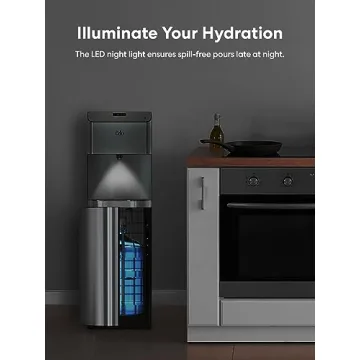 Brio Moderna Bottom Load Water Cooler Dispenser - Tri-Temp & Self-Cleaning