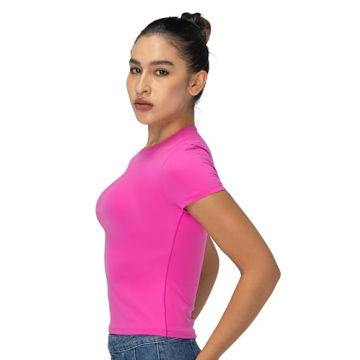 Sunzel Women's Slim Fit Double Lined T-Shirt Comfort & Style