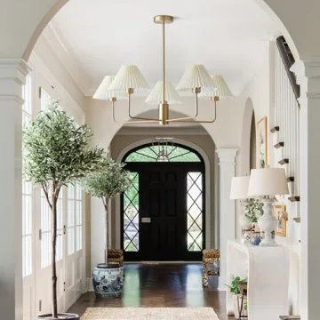 Stylish KCO Lighting 5-Lights Mid Century Modern Chandelier