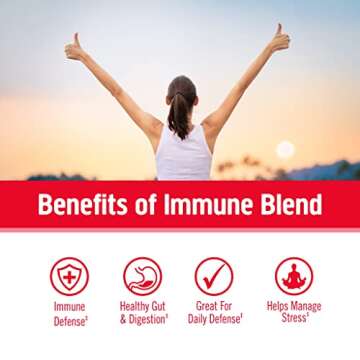 OM MUSHROOM SUPERFOOD Immune Blend Mushroom Powder Superfood Supplement, 7.05 Ounce Pouch, 100 Servings, Mushroom Blend, Reishi & Turkey Tail; Daily Immune Support Supplement