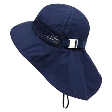 Muryobao Toddler Sun Hat UPF 50+ Protection for Kids