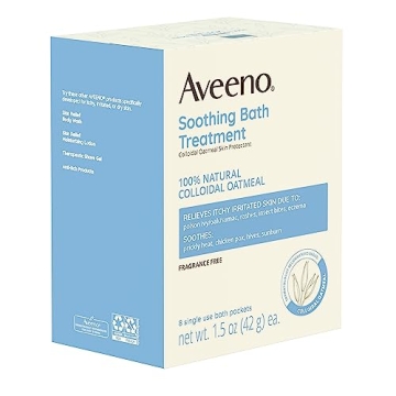 Aveeno Sensitive Skin Soothing Bath Treatment Packets