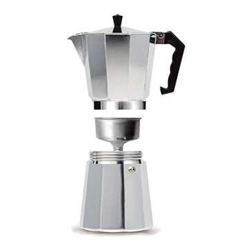 Classic Stovetop Espresso Maker for Authentic Taste