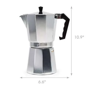 Classic Stovetop Espresso Maker for Authentic Taste