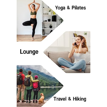 YOYOYOGA Women's Buttery Soft Yoga Pants with Pockets