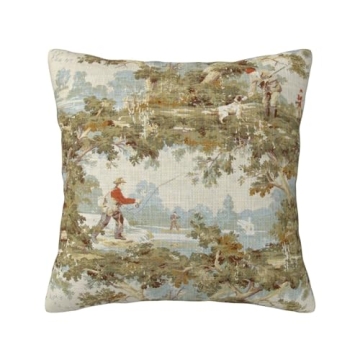 Elegant Farmhouse Rustic Vintage Throw Pillow Covers for Home Decor