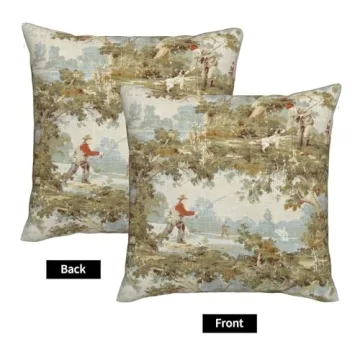 Stylish Farmhouse Vintage Pillow Covers 18x18 for Home