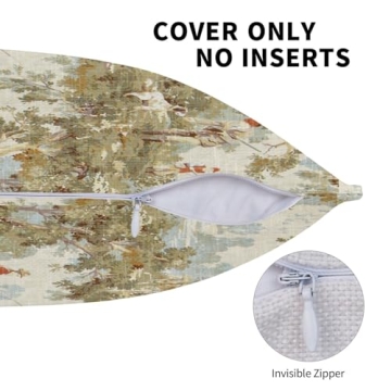 Stylish Farmhouse Vintage Pillow Covers 18x18 for Home