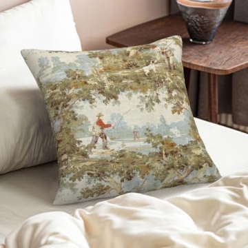 Stylish Farmhouse Vintage Pillow Covers 18x18 for Home