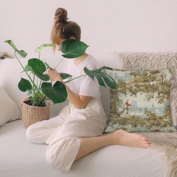 Stylish Farmhouse Vintage Pillow Covers 18x18 for Home