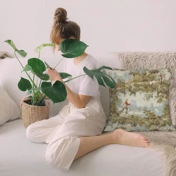 Stylish Farmhouse Vintage Pillow Covers 18x18 for Home