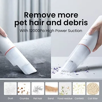 ROIDMI Handheld Vacuum Cordless - Compact & Strong Suction