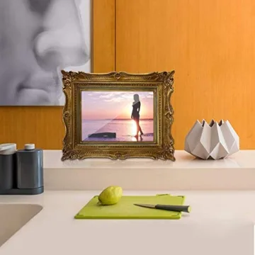 Elegant PHAREGE 5x7 Vintage Frame for Cherished Memories