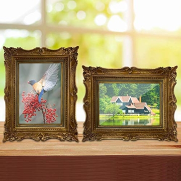 Elegant PHAREGE 5x7 Vintage Frame for Cherished Memories