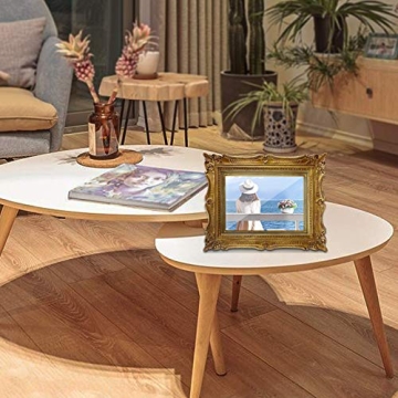 Elegant PHAREGE 5x7 Vintage Frame for Cherished Memories