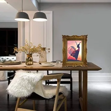 Elegant PHAREGE 5x7 Vintage Frame for Cherished Memories