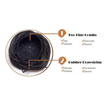 Onedor Chignon Bun Hairpiece - Effortless Elegance