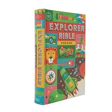 CSB Explorer Bible for Kids, Hardcover, Red Letter, Full-Color Design, Photos, Illustrations, Charts...