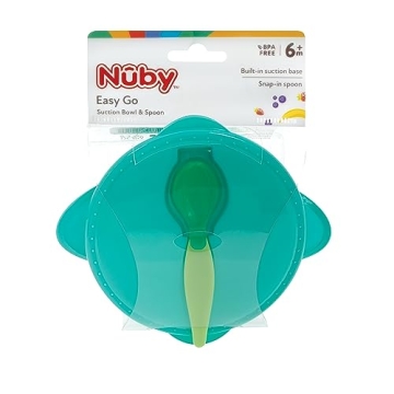 Nuby Easy Go Suction Bowl Perfect for Toddler Meals