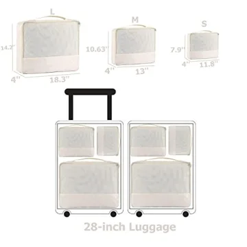 DoubleTrip Packing Cubes for Seamless Travel Organization