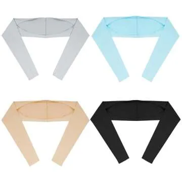 Yookat Cooling Shawl Arm Sleeves for Sun Protection