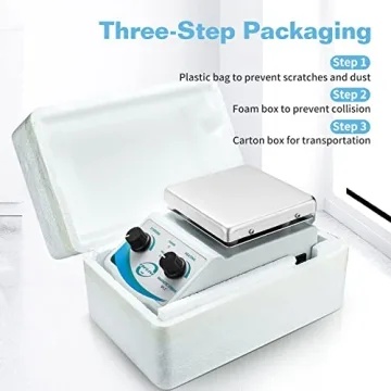 Precision SH-2 Hot Plate Magnetic Stirrer Mixer for Labs